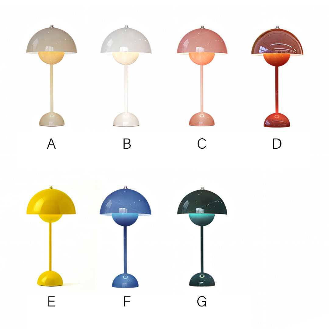 Villanueva Table Lamp, Mushroom Lamp