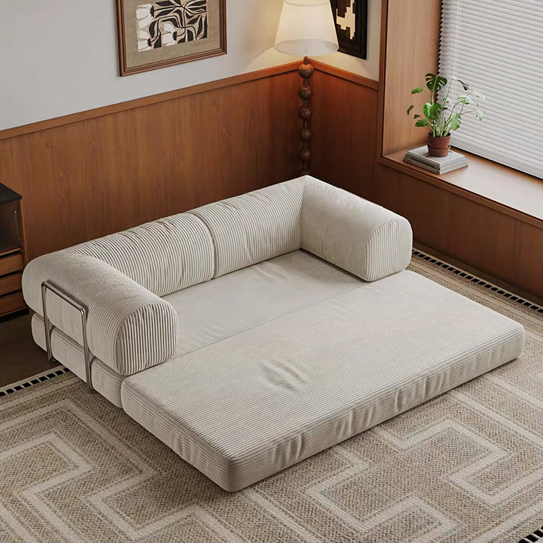 Bacardi Foldable Lazy Sofa Bed For Lounging, Corduroy