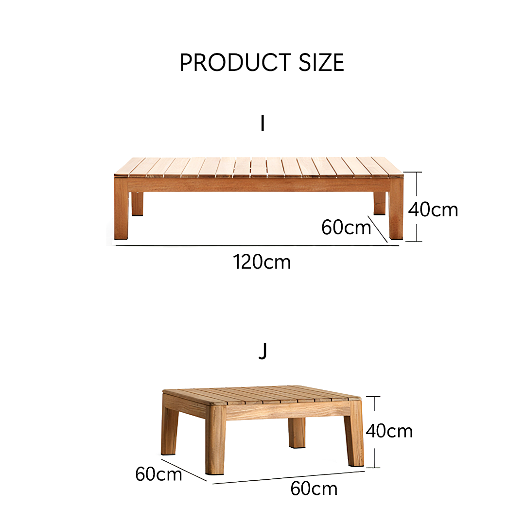 Juego de comedor de exterior Hippolyta, juego de sofás de exterior 