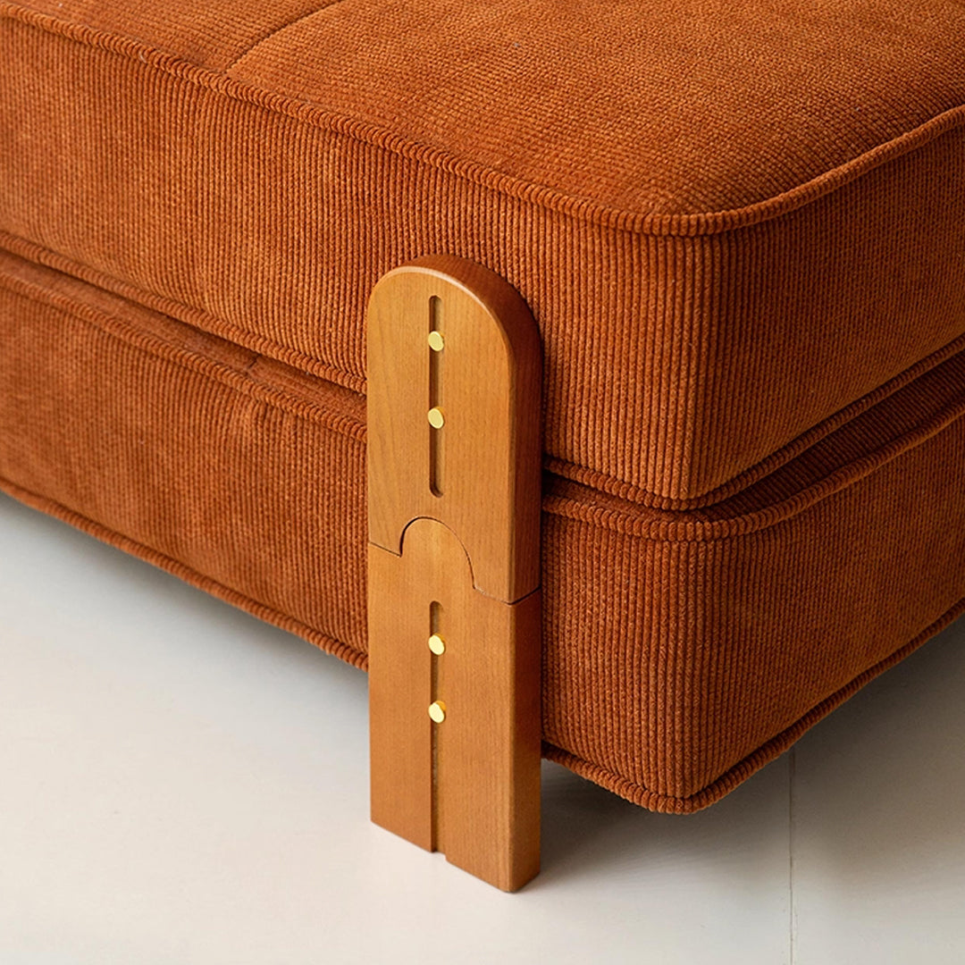 Salinas Lazy Sofa Bed, Single Sofa Bed, Corduroy