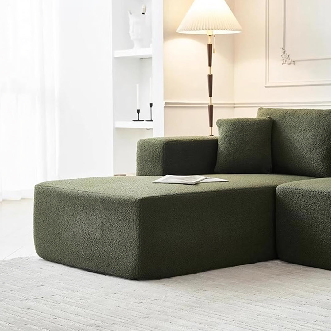 Ortega Modular Sofa Bed, Three Seater Corner Sofa Bed, Boucle