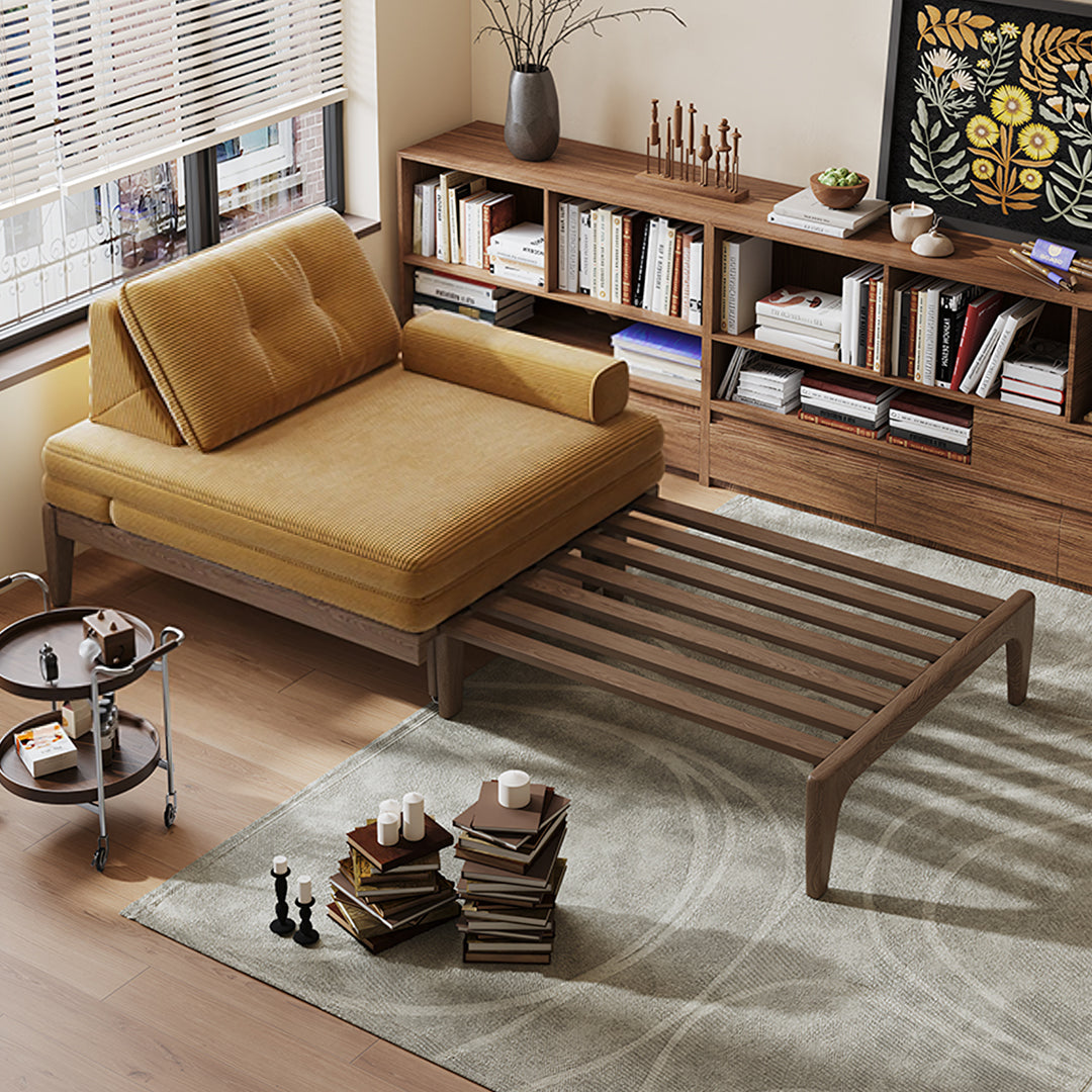 Ilyas Single Sofa Chair, Sofa Chair, Corduroy