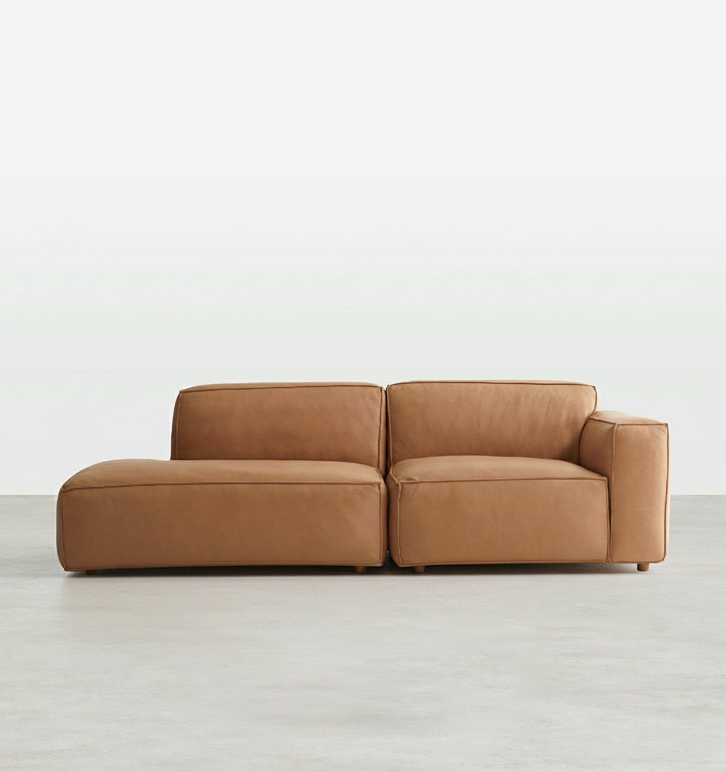 Lucian Four Seater Coner Sofa, Modular Sofa, Real Leather