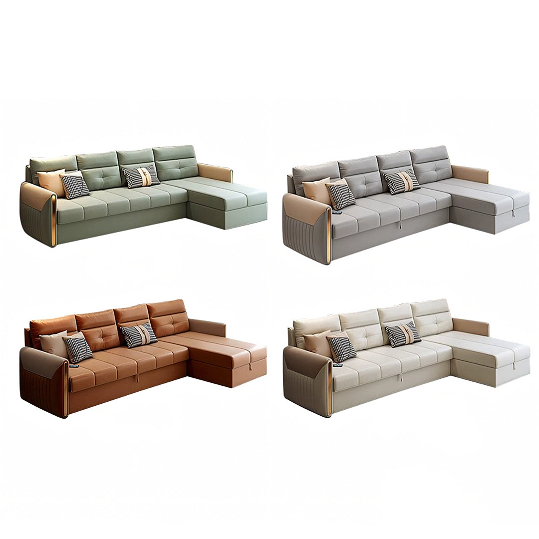 Malhotra L Shape Sofa Bed, Small Corner Sofa Bed