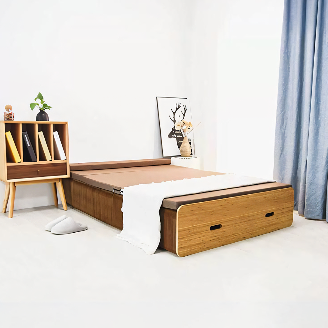 Cama doble plegable en acordeón 