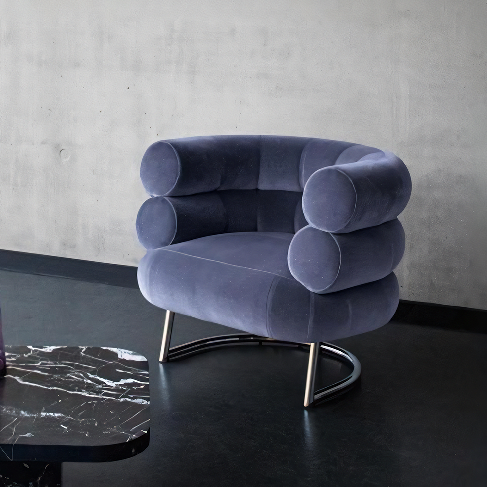 Demure Armchair, Velvet-Weilai Concept-Weilai Concept