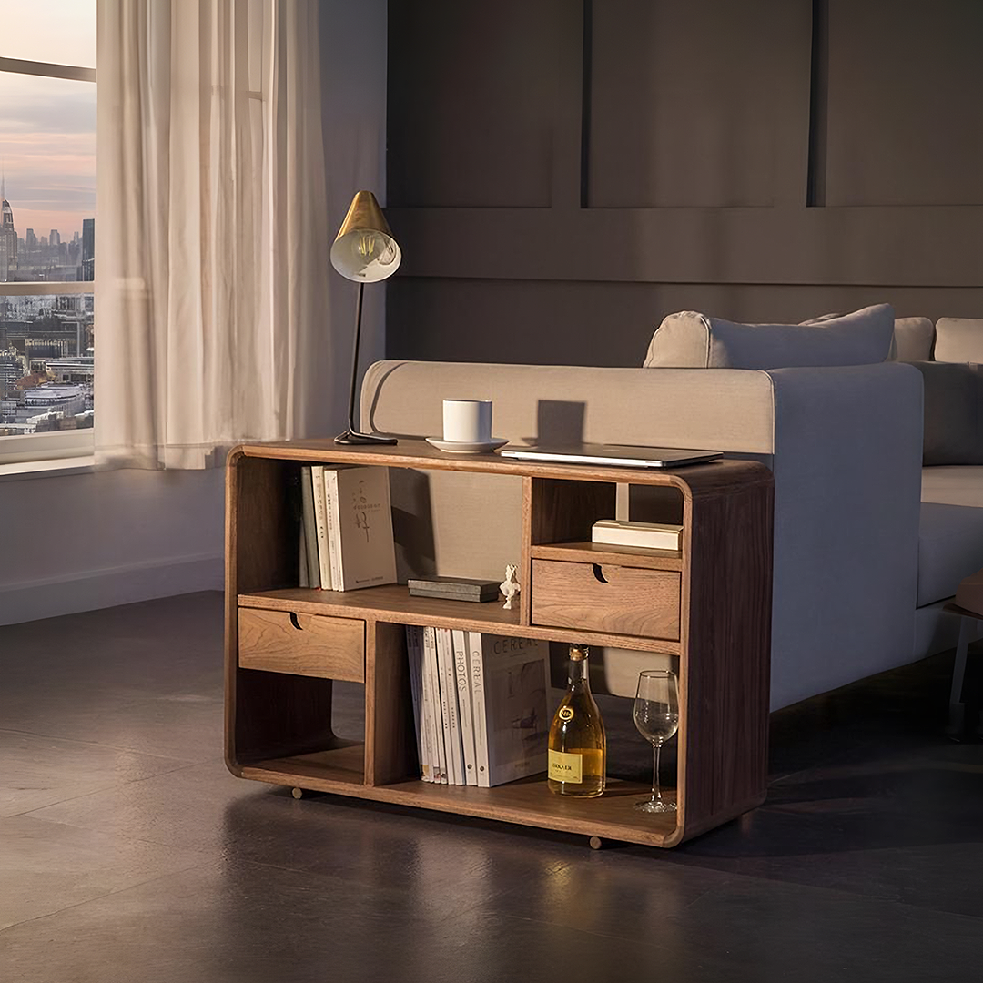 Franco Side Table, Side Storage, Oak-Weilai Concept-Weilai Concept