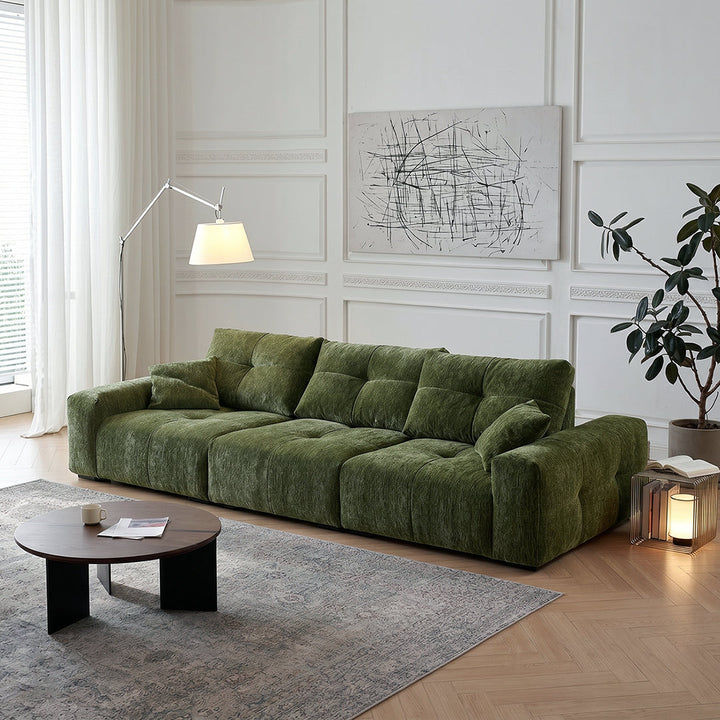 Freddie Pixel Three Seater / Four Seater Sofa, Chenille
