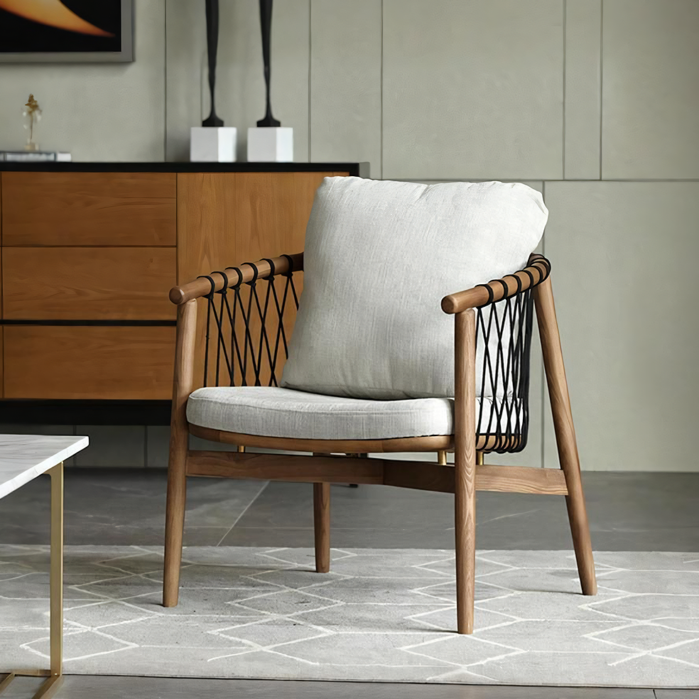 Hans Style AN81 Armchair, Walnut-Weilai Concept-Weilai Concept