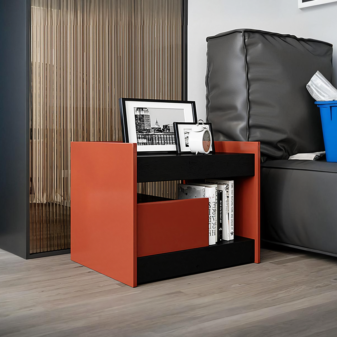 Isolde Wooden Bedside Table-Weilai Concept-Weilai Concept