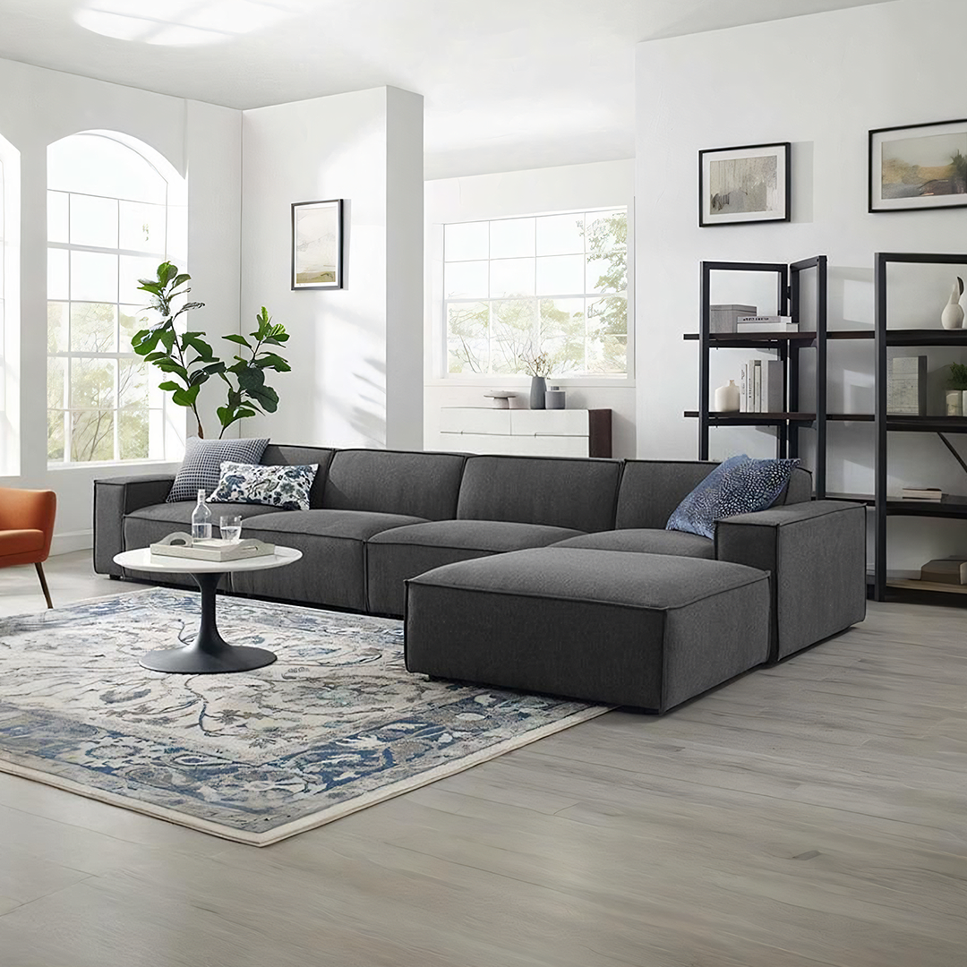 Lynnbrook Two Seater, Three Seater, Four Sofa, Four Sofa Corner, Linen-Weilai Concept-Weilai Concept