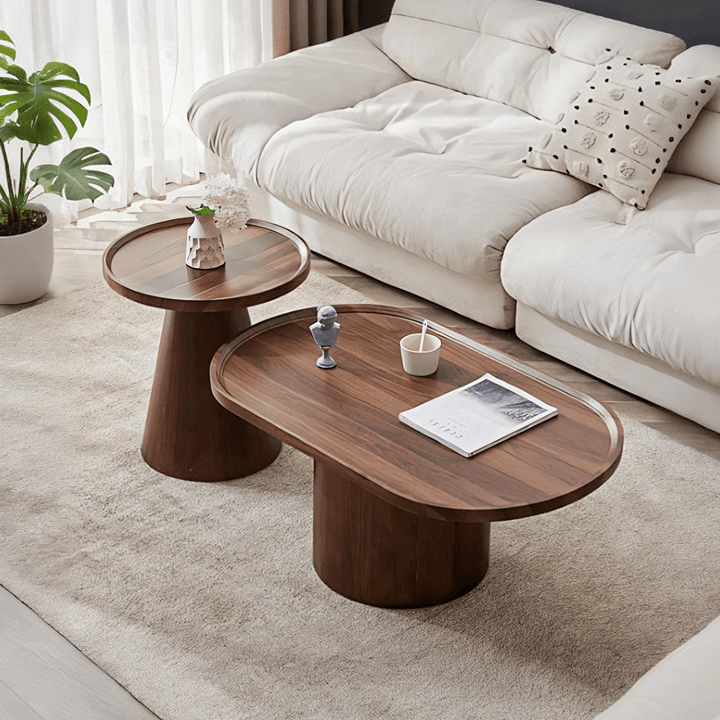 Osric Mid Century Coffee Table Set coffee table