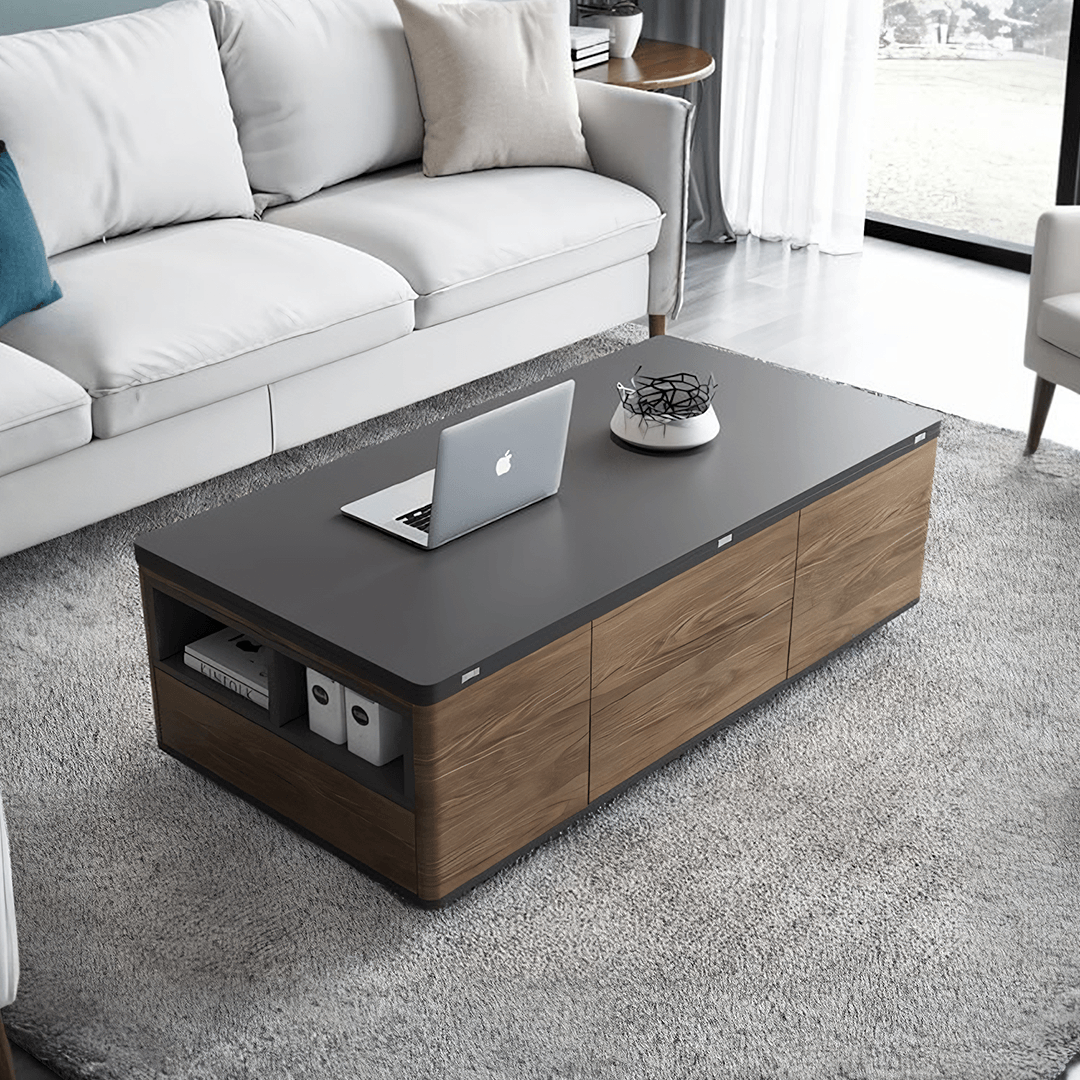 Ruby Lift Top Coffee Table, Multi-Functional Foldable Coffee Table ...