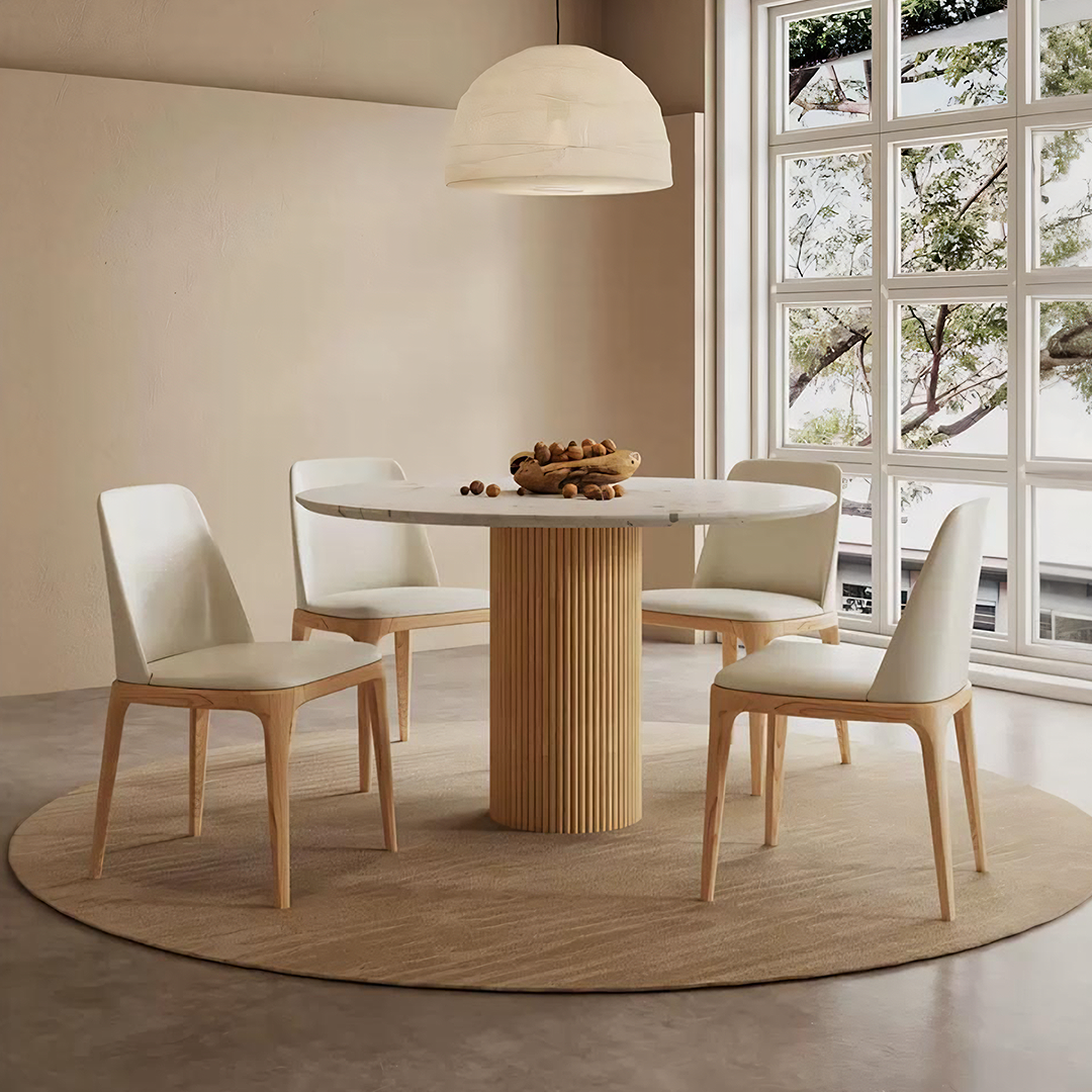 Silla de comedor Sienna, blanco 