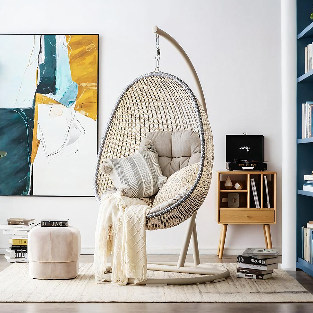 Indoor hanging egg chair hotsell