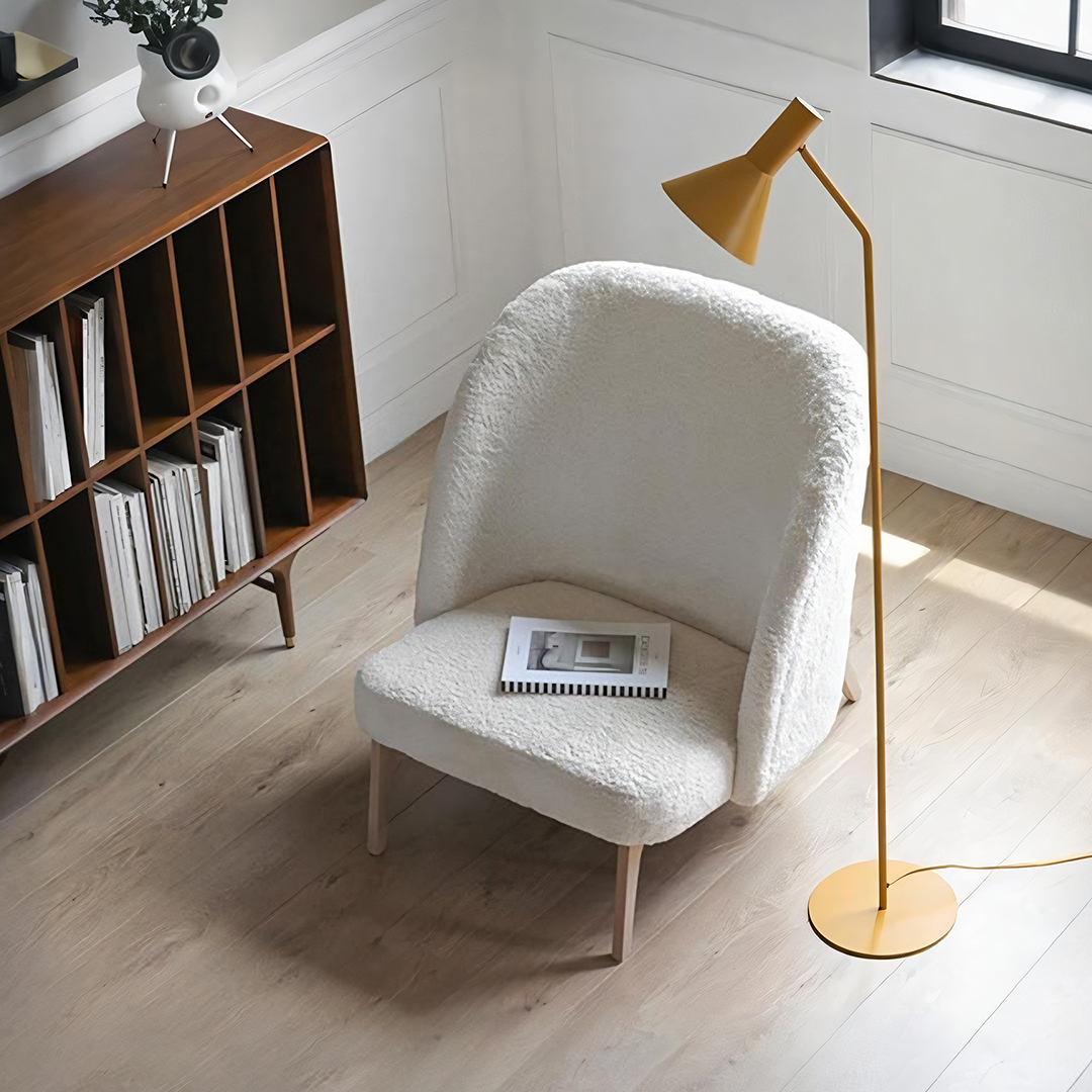 Teddy Armchair, White-Weilai Concept-Weilai Concept