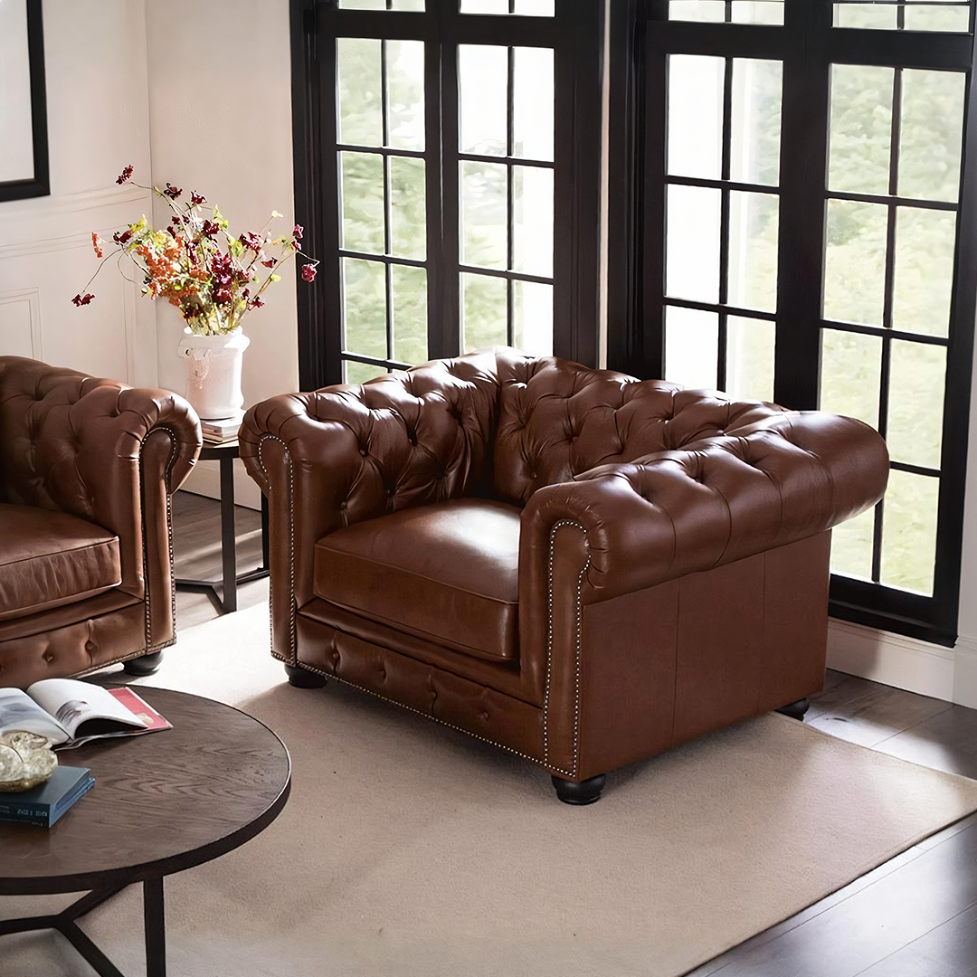 Le fauteuil Chesterfield 