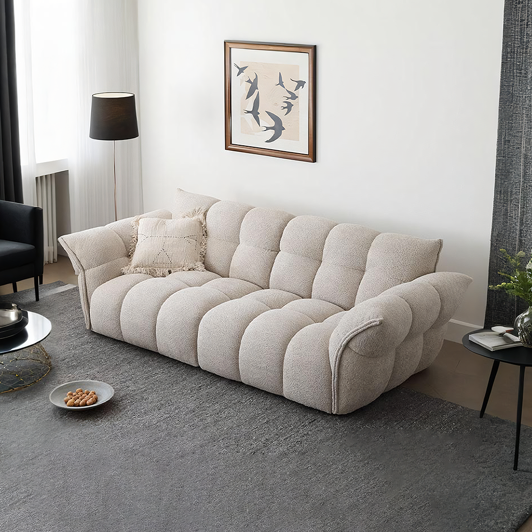 Tristin Two Seater, Three Seater Sofa, Boucle-Weilai Concept-Weilai Concept