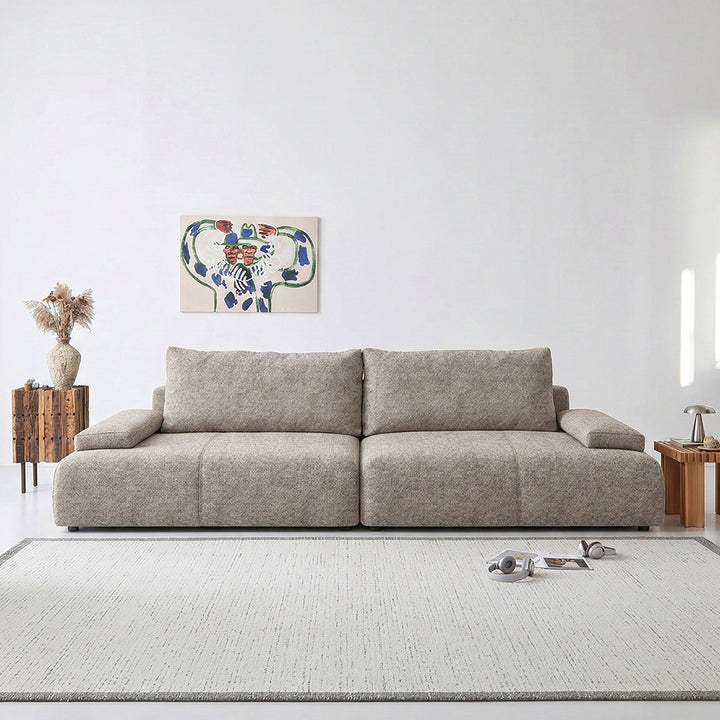 Hank L10 Two Seater Sofa, Linen sofa