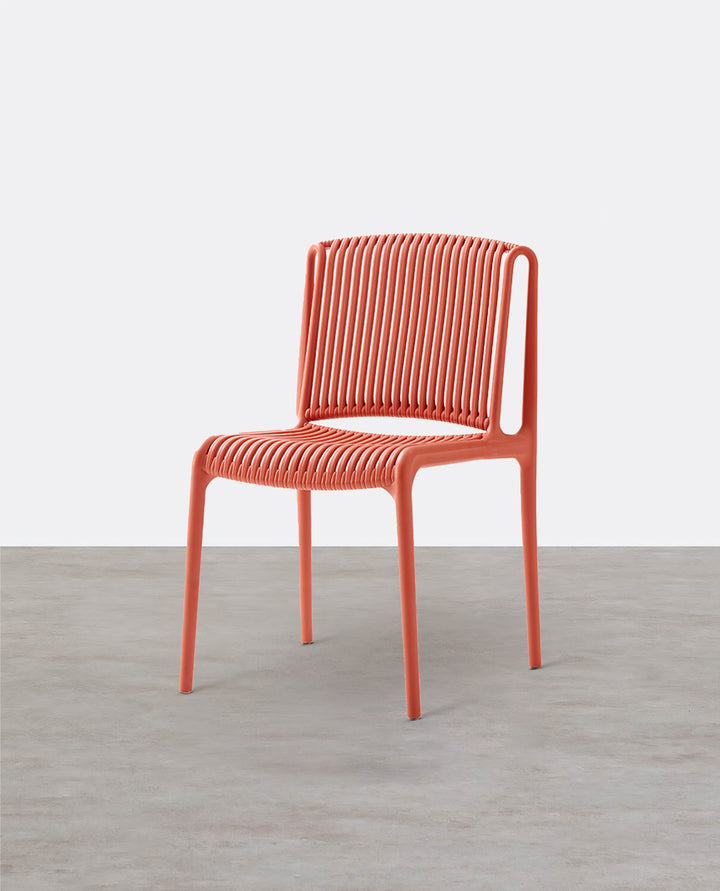 Upton Plastic Dining Chair-Weilai Concept