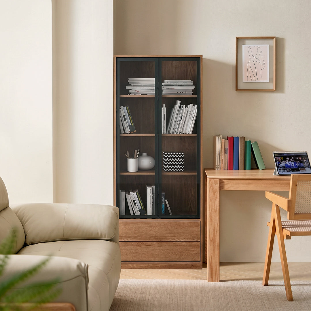 A Set Of Three Bookcases, Shelving Units