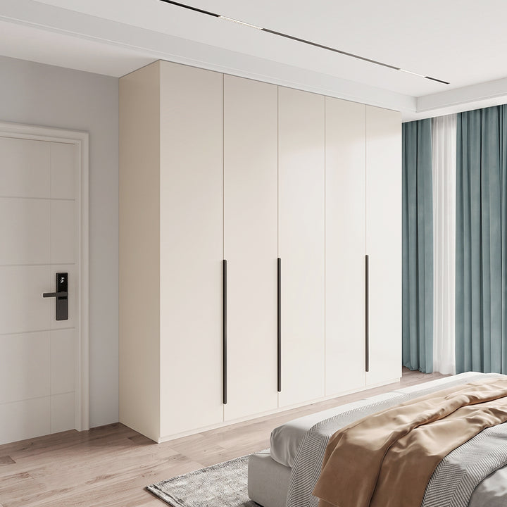 Armoire en bois Petrov, crème