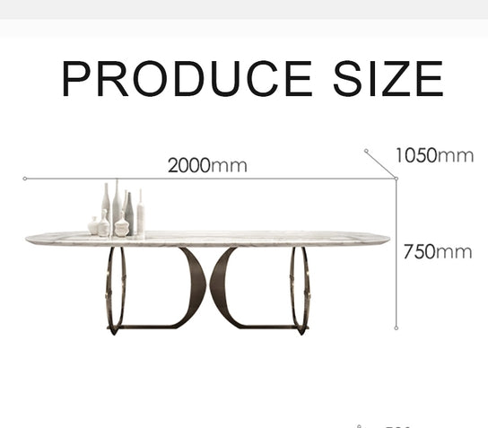 Arpen Dining Table, Marble, Dining Table Set