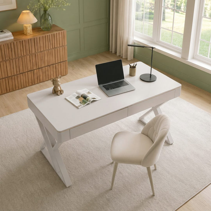 Versa Small Office Desk, Sintered Stone 产品图 13