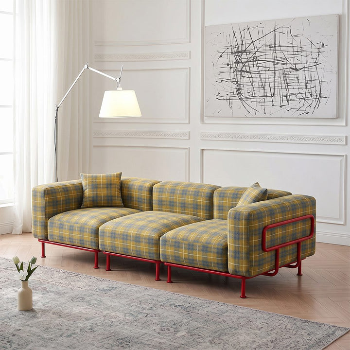 Velez Modular Sofa, Two Seater Sofa, Three Seater Sofa, Linen 产品图 12