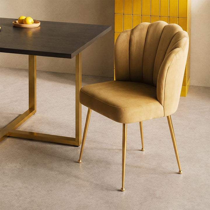 R3 Shell Dining Chair, Velvet 产品图 10