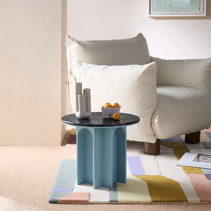 Vogue Roung Side Table, Pink 产品图 7