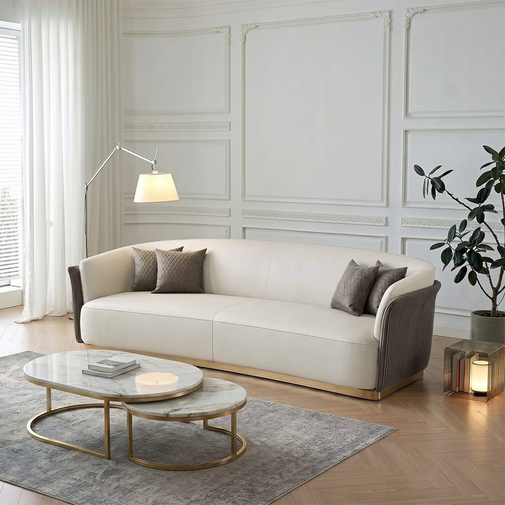 Demure Three Seater Sofa, Velvet 产品图 12