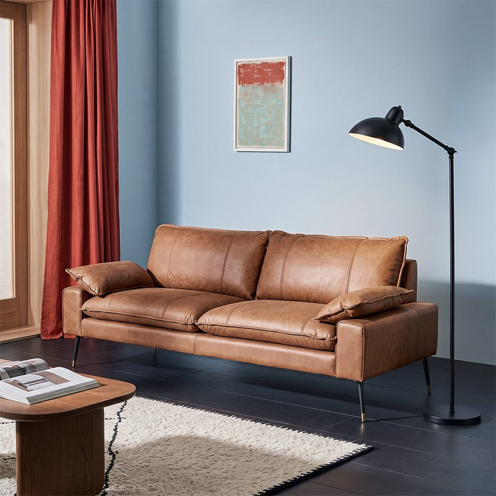 Caudill Three Seater Sofa, Leather 产品图 9