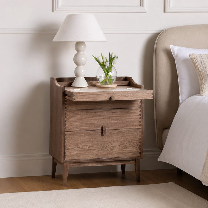 Amethyst Side Table With Extendable Working Space 产品图 9