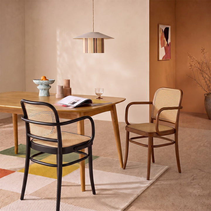 Paris G04 Rattan Dining Chair, Walnut 产品图 13