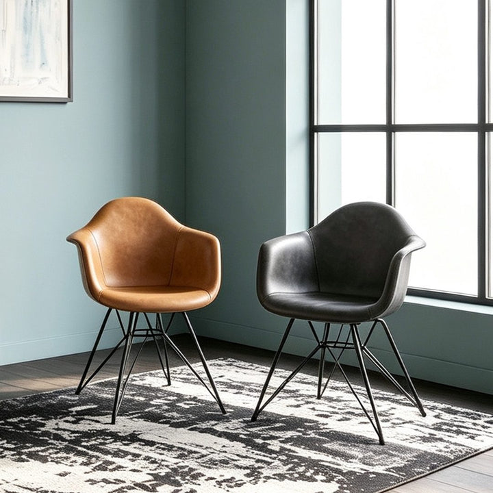 Bobby Dining Chair, Distressed Leather 产品图 22