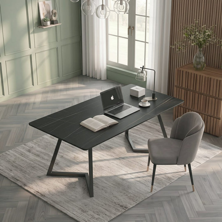 Sierra Office Desk, Sintered Stone 产品图 16