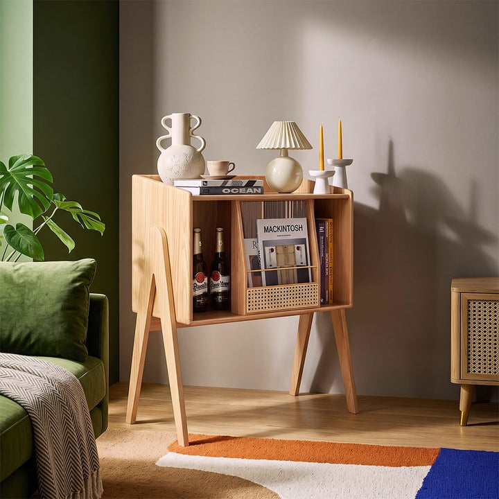Calvin Side Table with Mini Book Storage 产品图 11