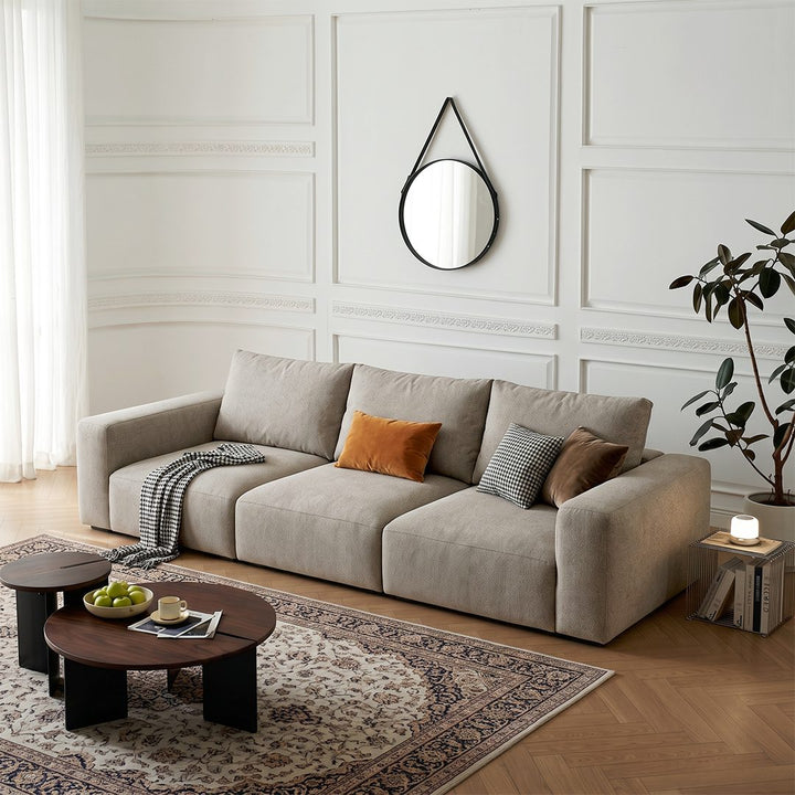 Lionel Three Seater Sofa, Linen 产品图 14