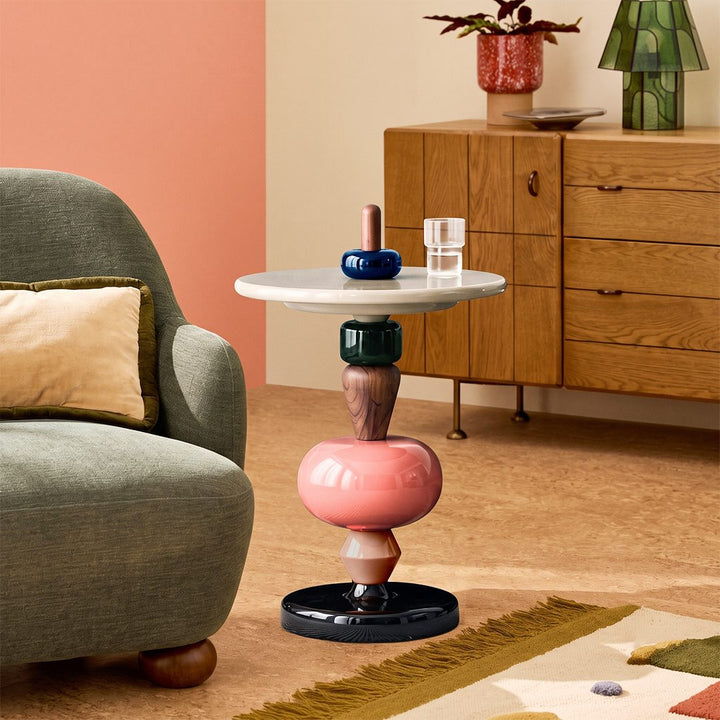 Holborn Pearls Round Side Table 产品图 12