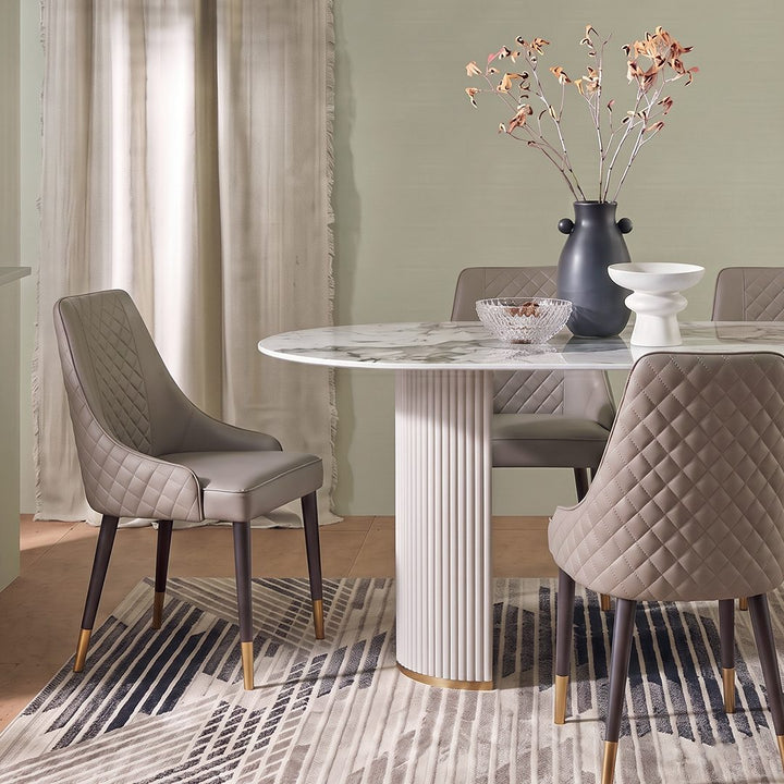 Costanza Matching Dining Chairs, Grey 产品图 9