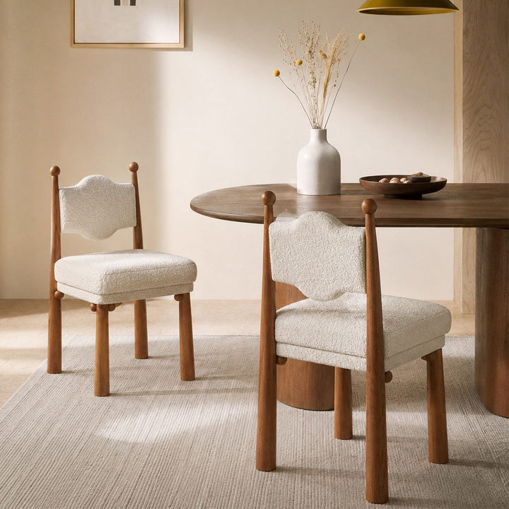 Tessa Dining Chair, Boucle 产品图 9
