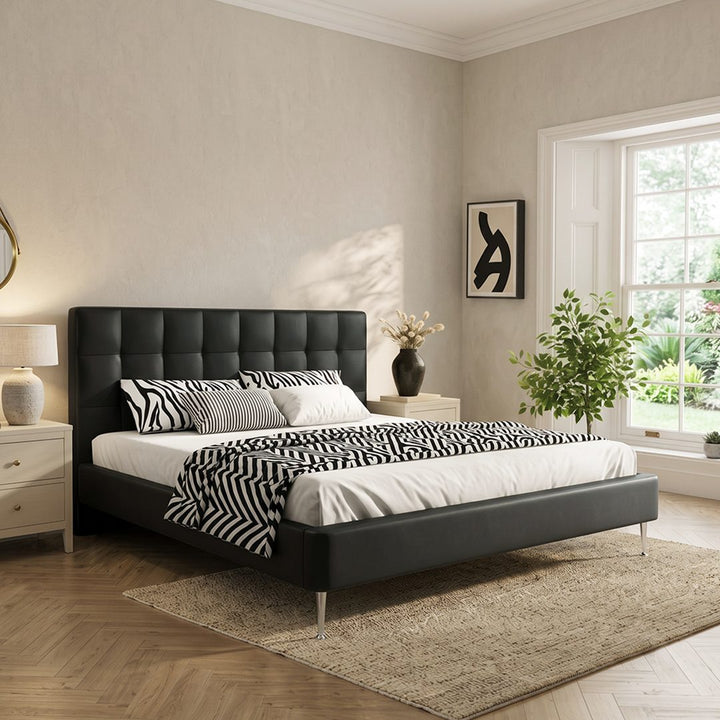 Stella King Size / Super King Size Bed, Black 产品图 9