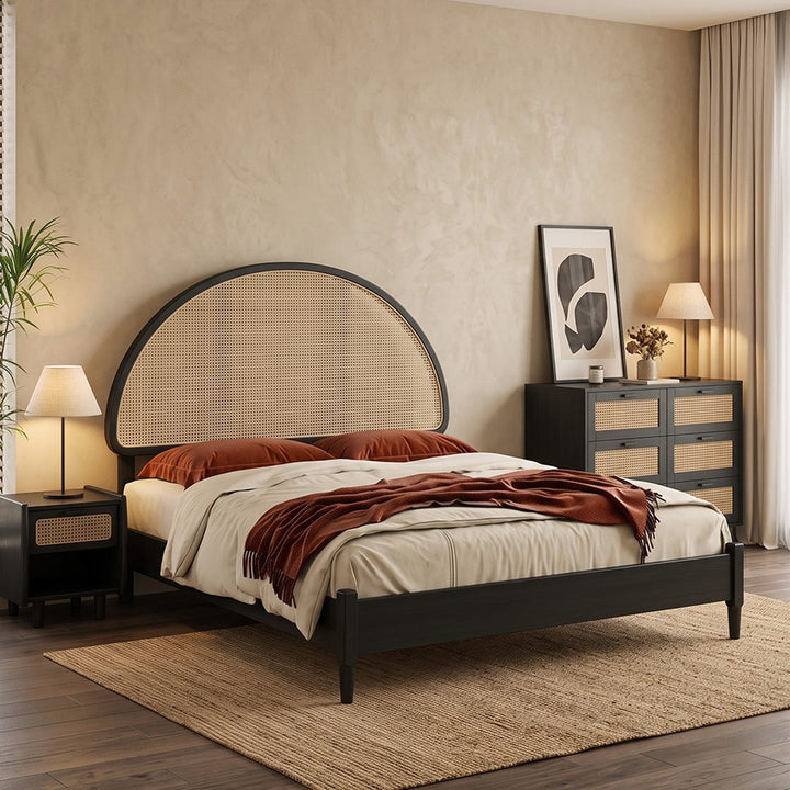 Heather King Size / Super King Size Bed, Rattan 产品图 7
