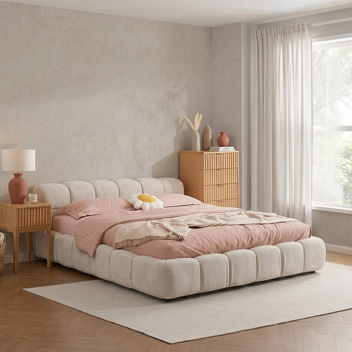 Mamie King Size Bed, More Sizes, Velvet With Storage, Gaslift 产品图 13