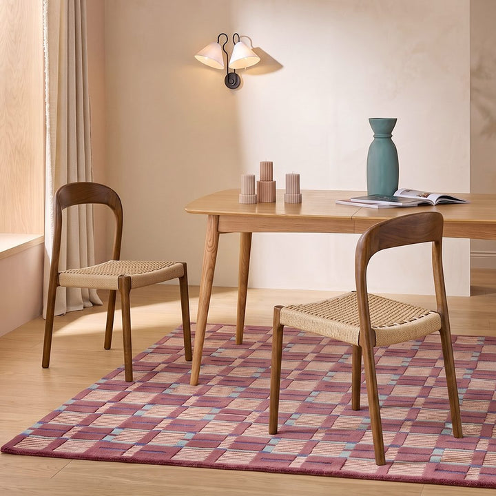 Bonnie Dining Chair, Rattan & Solid Wood 产品图 9