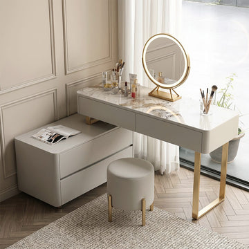 dressing table new design Modern Tables Simple Color:Dusty Plum LowStock:44260550082611 Tresmode Jero Cream Women's while also providing a