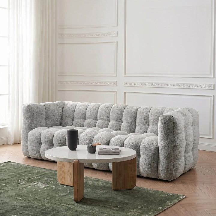 Zobah Two Seater, Three Seater Sofa, Grey Boucle 产品图 17