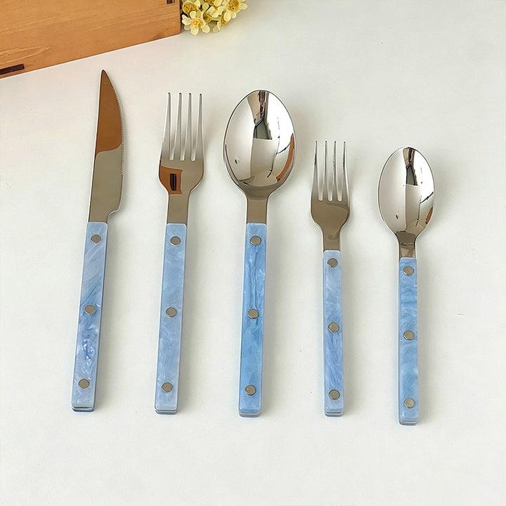 Aqua Marble Cutlery Set