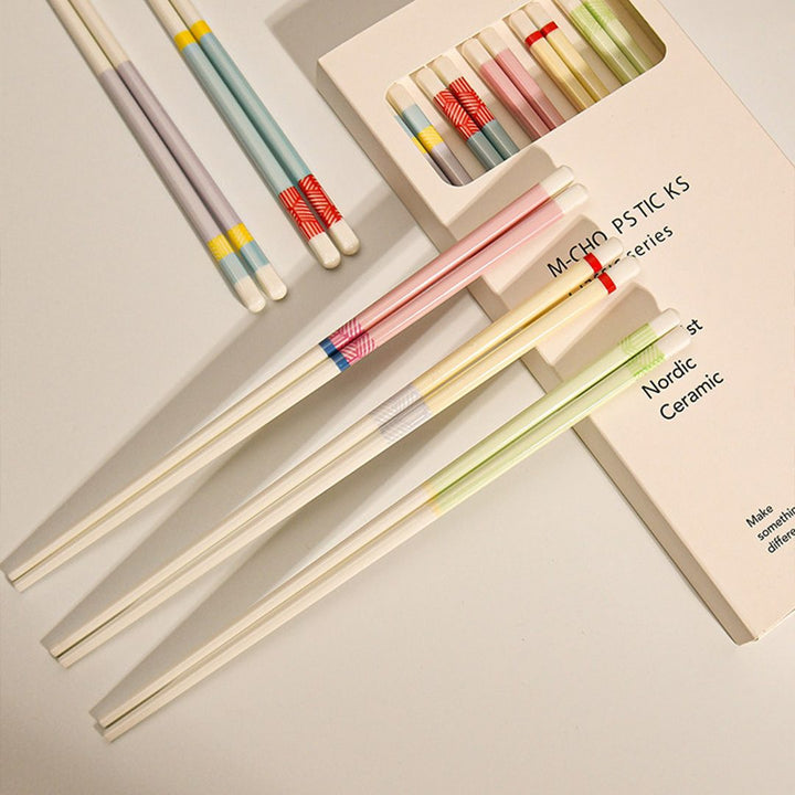 Nordic Ceramic Chopsticks Set